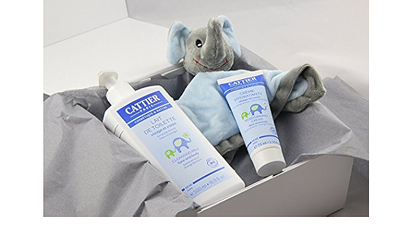 Coffret Naissance Bio Toilette Bebe Elephant Bleu Cosmepur Amazon Fr Bebe Et Puericulture