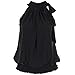 Women Ladies Pleated Coloured Halter Neck Ruched Sexy Top Blouse Hot Party Top