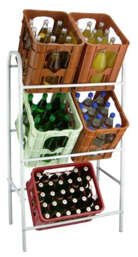 Preisvergleich Produktbild Stabiler Kastenständer Kistenständer Kastenregal Falschenregal