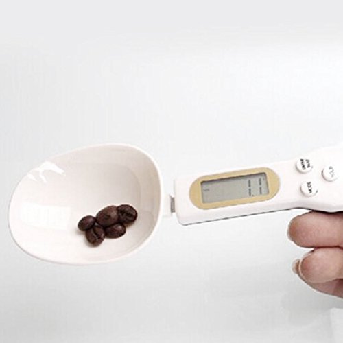 Hrph 500 / 0.1g ABS LCD Digital elektronische Küchen Lab Gram Messlöffel wiegende Skala - 4