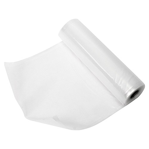 Signstek Folienrollen Vakuumrolle Vakuumschlauch Vakuumbeutel für alle Balken Vakuumierer geeignet / Kochfest – Mikrowellen geeignet – Sous Vide geeignet / stabile Schweißnaht (28cm*5m) - 4