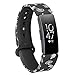 Produktbild für Fitbit Inspire/Inspire HR Uhr Intelligent Uhr Smart Watch Ersatz Klein Weiches Silikon Uhrenarmband Armband Handschlaufe Strap für Herren Damen (J)