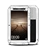 Produktbild Huawei Mate 9 Hülle Case, Eastcoo wasserdicht stoßfest Alloy Aluminum Metal Bumper Gorilla Glass Soft silikon Military Schwer Metall Militär starkes stoßfestes hartes Hülle Tasche cover für Huawei Mate 9