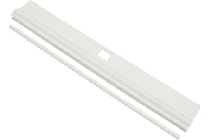 GARDINIA Lamellenhalter, Für Lamellenvorhang Leander, 10 Stück, 12,7 cm, Inkl. Slopehaken, Kunststoff, Weiß