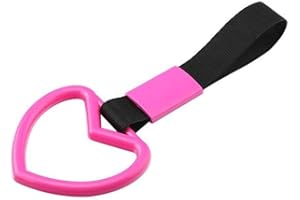 Anello di avvertimento del paraurti posteriore,MoreChioce maniglia per autobus universale Cinghia a mano Fascino per paraurti posteriore Anello di avvertimento,#B,Cuore