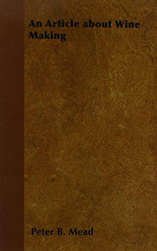 An Article About Wine Making
