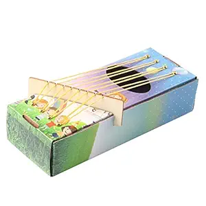 FidgetGear Science Lab Toy Octachord DIY Acoustics Make Chinese Zither Manual Material Bag