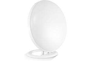 HOSPAOP Lámpara de Luz Diurna 10000 Lux, Lámpara Terapia de Luz LED sin UV, Luz Solar Artificial con Regulador de Intensidad y 3 Modos de Color, Fototerapia para Oficina, Casa, Escritorio