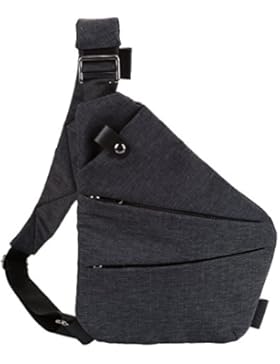 Faleto Herren Reise Wandern Outdoor Sports Schultertasche Sling Bag Umhängetasche Brusttasche Crossbody Bag