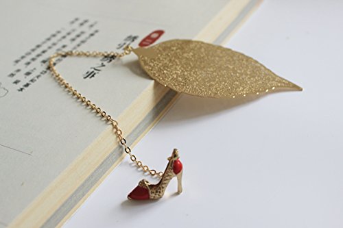 NING234 Leaf veins/Metal/Bookmarks/Chinese style/Trojans/Manual/Clocks, High heels