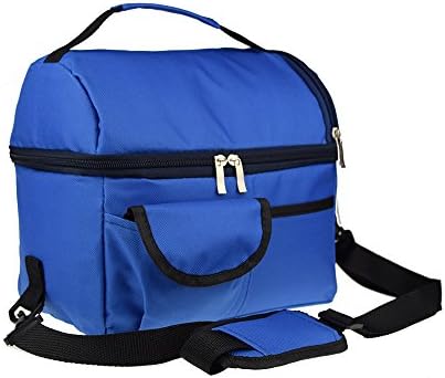 Hamhsin 8L cooler bag cool bag Insulated Personal Cooler-double layer-Multi functional-Cooler Zipper Bag Lunch Pouch