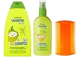 Head Lice Repellent Kit - Vosene Shampoo & Defence Spray, Sutherland Nit Comb