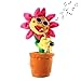 Produktbild Zantec Lautsprecher Spreche, Radio Lustige singende und tanzende bezaubernde Sonnenblume mit Saxophon Weihnachtsgeburtstags Geschenk Dekorations Spielzeug