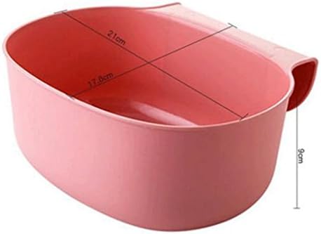 ZHAOJING Kitchen Garbage Paper Cutlery Cabinet Door Trash Can Creative Desktop Item Storage Storage Box Dustbins (Color : Pink)