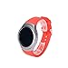 Price comparison product image SongNi® Soft Silicone Sport Replacement Strap for Samsung Gear S2 SM-R720/R730-Peach red(tracker is not included)