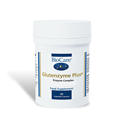 Biocare Glutenzyme Plus (gluten digesting enzyme), 30 vegi tapasules