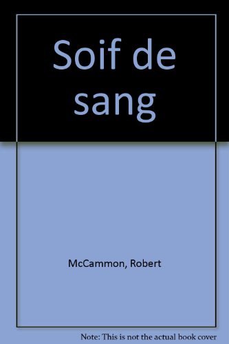 couverture de : Soif de sang