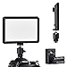 Produktbild TYCKA Kamera ultra-dünne tragbare 104 x LED Videoleuchte mit 2200 mAh Akku, 16 W stufenlos dimmbares LED Beleuchtungs-Panel, 3.000 k-6.000k, mit Batterieladegerät, 1/4" Schraube, keine Geisterbilder, kein Blenden, für DSLR DV Camcorder