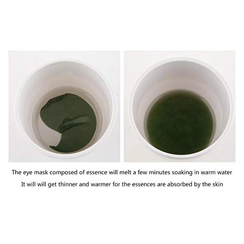 60 stücke Spiral Algen Augenpflege Masken Feuchtigkeitsspendende Feuchtigkeitsspendende Beruhigende Straffende Augenhaut Anti - aging Entfernen Augenringe Unter - Augen - Schwellungen Augenfalten und