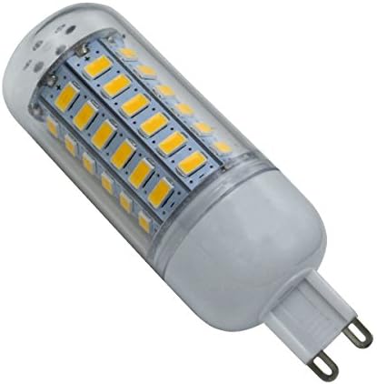 Phigoning 8X G9 8W 5730 SMD 56LED Corn Light Bulb Warm White AC200-240V Energy Saving LED Light 360 Degree