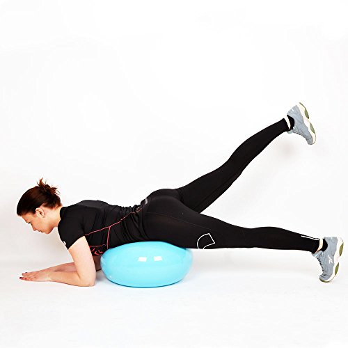 Balance Gymnastikball Donut Ball mit Luftpumpe inSPORTline - 5