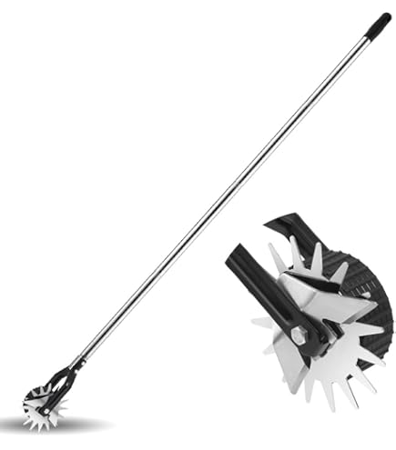 Tagliabordi A Denti Manuale - Tagliaerba Bordi Prato Con Impugnatura A T - Foto 7