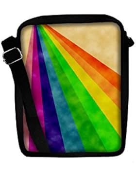 Snoogg , Damen Umhängetasche mehrfarbig multi