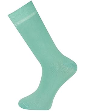 Mysocks® Unisex Ebene Farbe Socken Feinste gekämmte Baumwolle