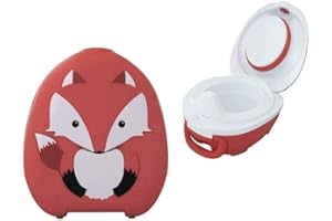 My Carry Potty - Travel Potty, pluripremiato copriwater portatile per bambini, da portare ovunque (Volpe)