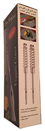 elektric vegi Veggie Corer drill Stainless steel Stufed Food Zuchinni Potato - 2