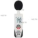 Produktbild MUW® XINTEST HT850 Digital Schallpegelmesser Sound Level Meter Handheld Sound Scale Gauge Meter 30dB-130dB 1.5dB Accuracy