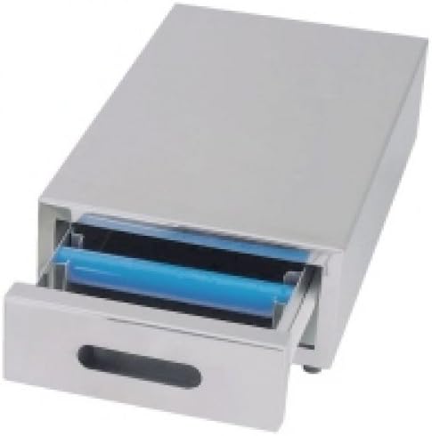 Stainless steel coffee grounds drawer 'Deluxe'