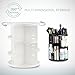 Makeup Organiser, Jerrybox 360 Degree Rotation Adjustable 7 Layers Cosmetic Storage Box, Fits Toner, Creams, Makeup Brushes, Lipsticks and More (white)