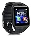 Produktbild DXable Bluetooth Smartwatch- Armbanduhr Digital Sport Uhren für IOS Android Samsung Telefon Wearable Electronic Device (Grau)
