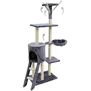 Hauskraft kratzbaum katzenkratzbaum 144 cm