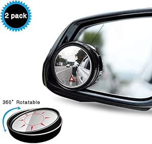 4 Rétroviseurs D’Angle Mort 360° RTRTGS – Grand Angle, Auto-Adhésif 3M, Pour Voiture & SUV