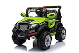 Off-Road Kinderfahrzeug mit 2 x 25W Motor in grün