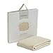 The Little Green Sheep Organic Knitted Baby Blanket (Natural)