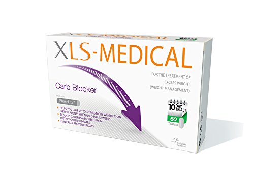 Xls medical bloqueur de glucides boite de 60 comprimés - réduit l'absorption des glucides