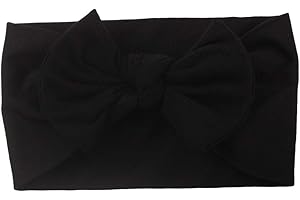 TOPGROWTH FASCIA Cerchietto per Capelli Neonata Topgrowth Cravatta a Farfalla Fascia per Capelli Turbante Nodo Elastico Traspirante Fascia Bimba