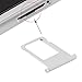Produktbild wortek Sim Karten Halter für iPhone 6S Plus Karten Adapter Slot Silber