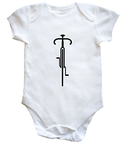 HippoWarehouse BIKE LINES CYCLING baby vest boys girls