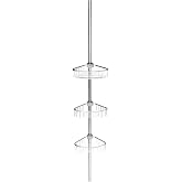Primanova, Aluminum Wire 3 Shelf Spring Corner Set - Matte Anodized-Small