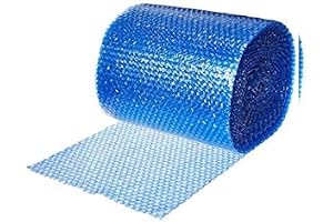 Diamantförpackning 1 x rulle – antistatisk blå bubbelplast storlek: Bred 12 tum 300 mm x 10 m.