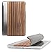 Produktbild Woodcessories - EcoGuard iPad Case - Premium Design Cover, Hülle für das iPad aus echtem Holz (iPad Air 2, Walnuss, Hardcover transparent)