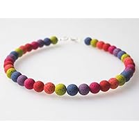 Regenbogenkette für Mädchen Polariskette Kette