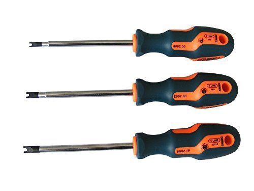 Schraubendreher Set für Schlitzmutter SP 6 / 8 / 10