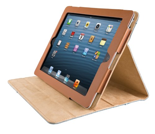 Trust Jeans Folio Stand für Apple iPad 2/3/4 blau