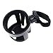 IntiPal Baby Stroller Buggy Pram Pushchair Drink Bottle Cup Holder with Carabiner Clip Hanger