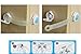 BBAC005 HUGBABY 10 x Cupboard Door Drawers Security Safety Lock Locks For Child Kids Toddler